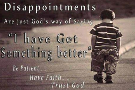 Embracing Disappointment Through God’s Eyes.